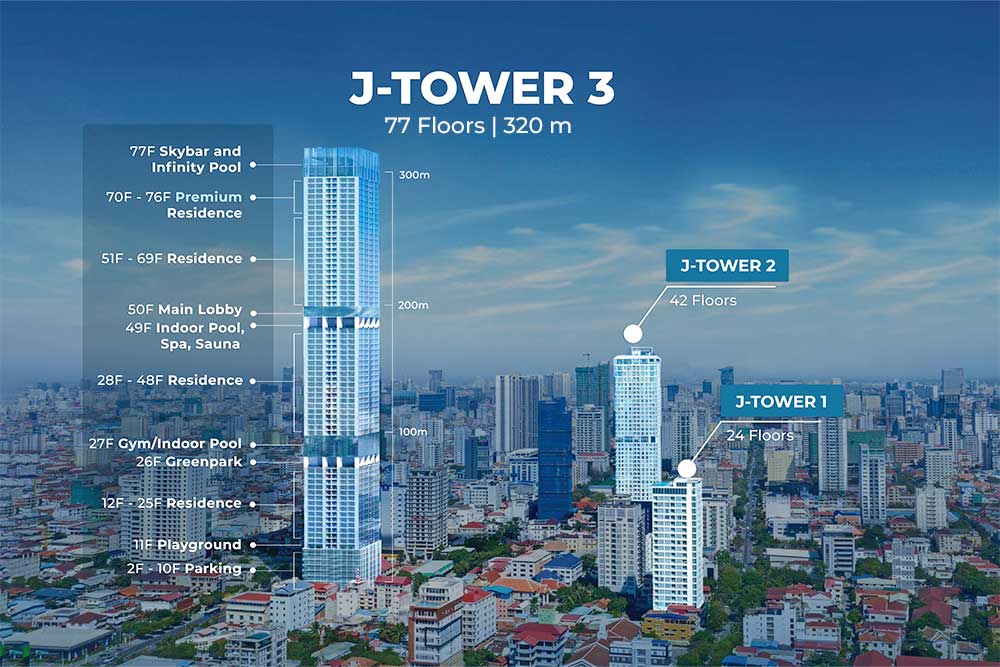 J Tower 3, Phnom Penh