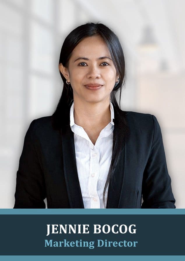 Jennie Bocog - Marketing Director