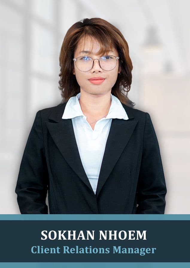 Sokhan Nhoem - Client Relations Manager