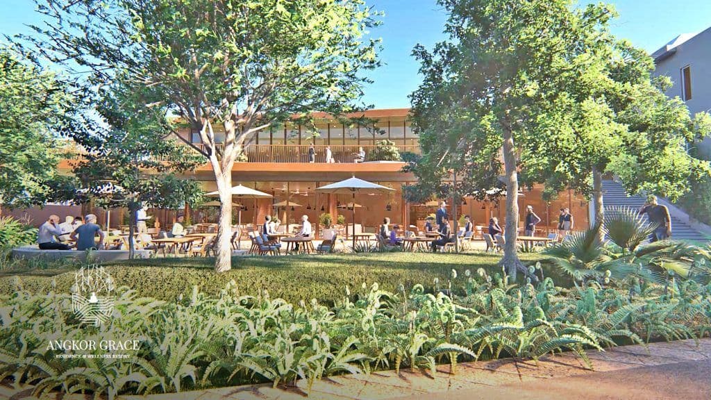 Clubhouse and Restaurant area - Angkor Grace Residence & Wellness Resort, Siem Reap