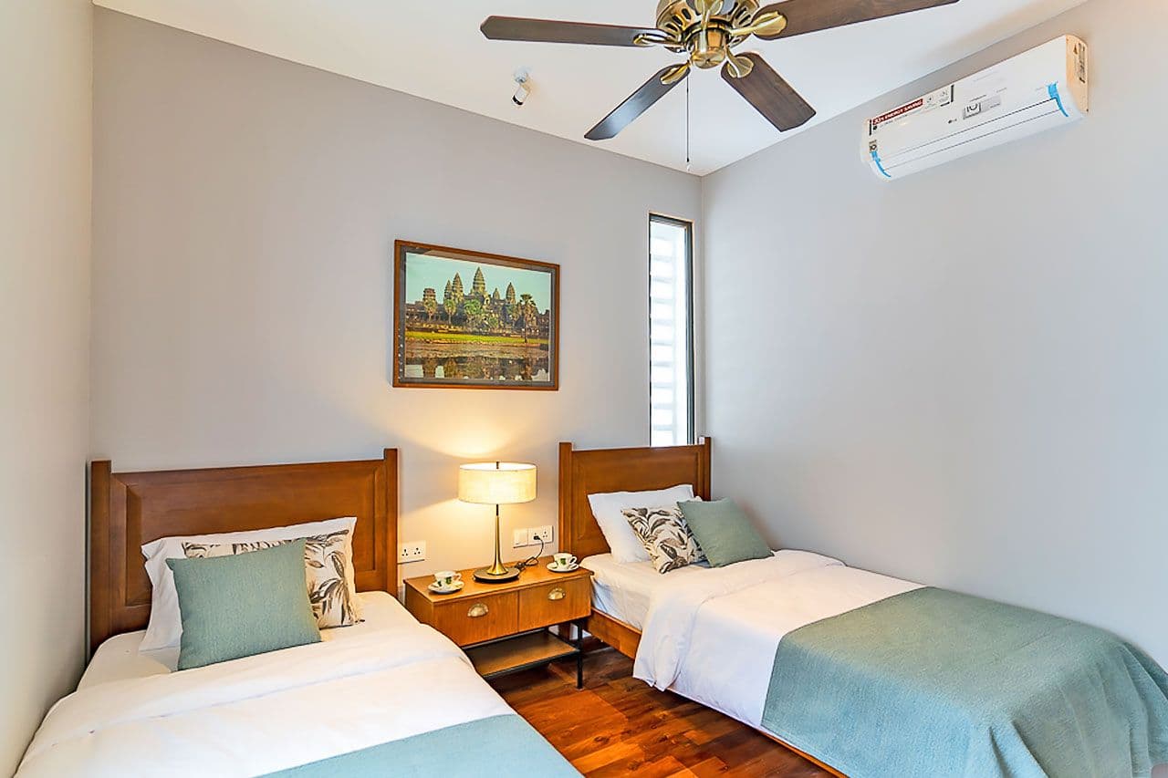 Angkor Grace Residence - Twin Bedroom