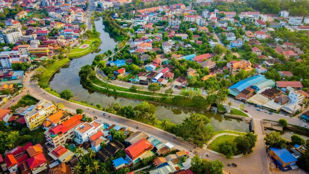 Siem Reap City - Riverside Area